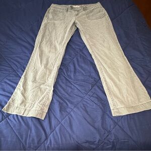 Aeropostale Gray Buttoned Pants